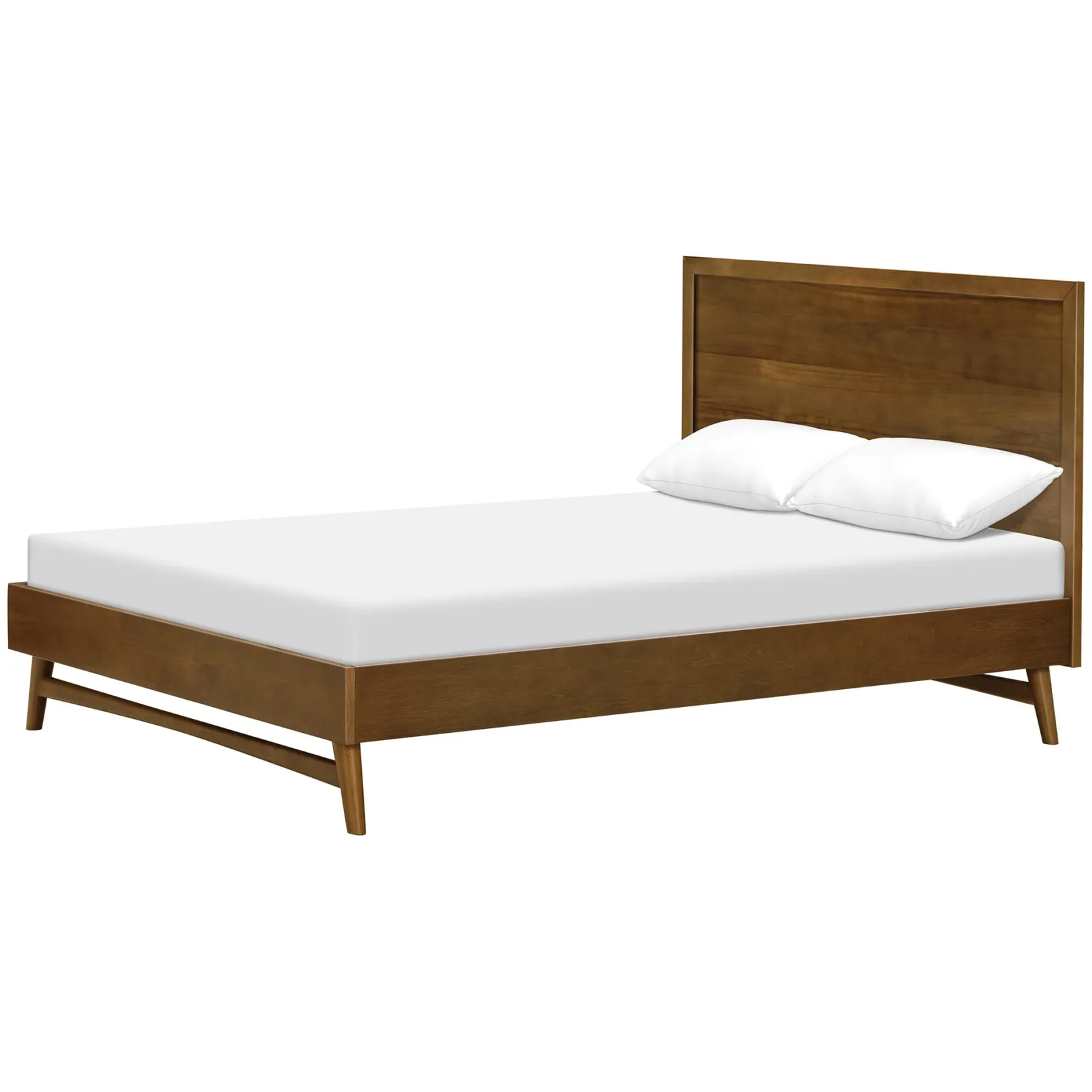 Double Bed Bondi - Walnut Natural Twin, Full & Queen Beds