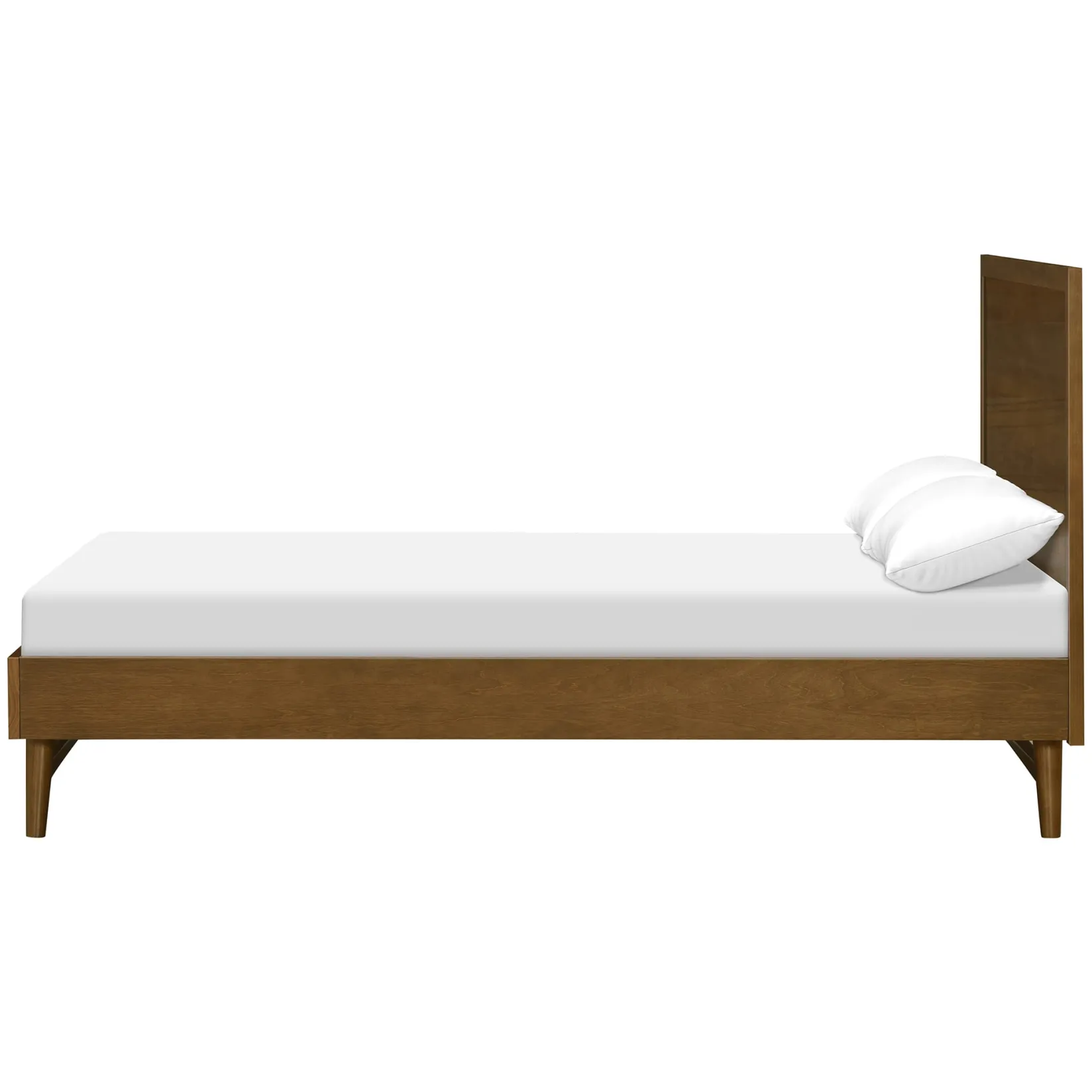Double Bed Bondi - Walnut Natural Twin, Full & Queen Beds
