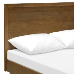 Double Bed Bondi - Walnut Natural Twin, Full & Queen Beds