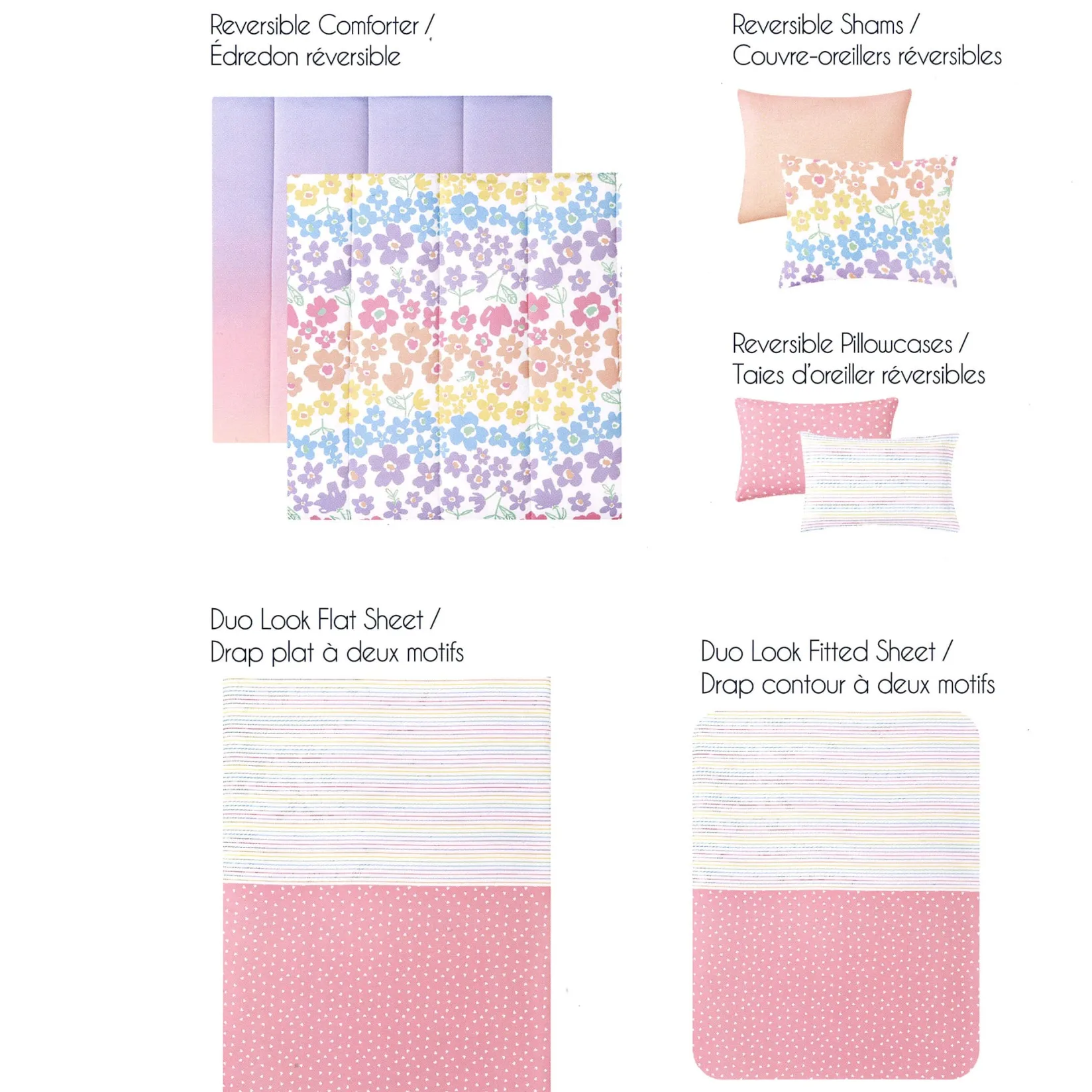 Hot Double Comforter Set - Flowers Kids Comforters & Quilts|Full & Queen Size Bedding