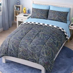 Comforters & Quilts|Full & Queen Size Bedding>Literie Beco Double Comforter Set- Quest