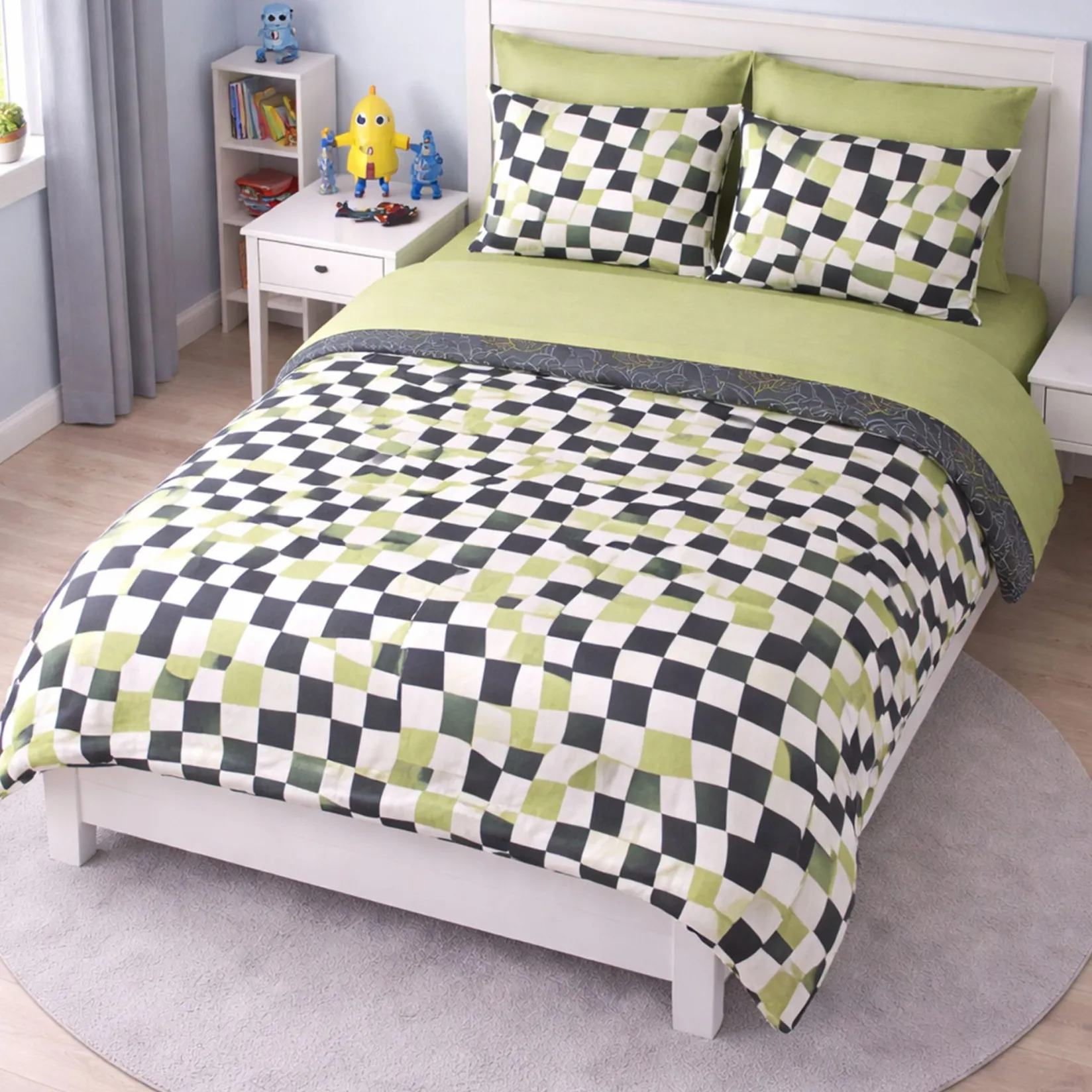 Comforters & Quilts|Full & Queen Size Bedding>Literie Beco Double Comforter Set- Quest