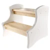 Learning Towers & Step Stools>JB Poitras Double-up Step Stool - White Natural