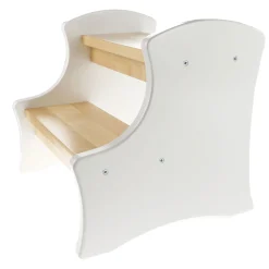 Learning Towers & Step Stools>JB Poitras Double-up Step Stool - White Natural