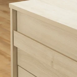 Outlet 4-Drawer Chest - August Bleached Oak Storage Furniture