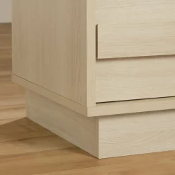Outlet 4-Drawer Chest - August Bleached Oak Storage Furniture