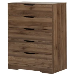 Best 5-Drawer Chest - Holland Natural Walnut Storage Furniture