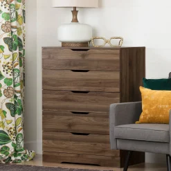 Best 5-Drawer Chest - Holland Natural Walnut Storage Furniture