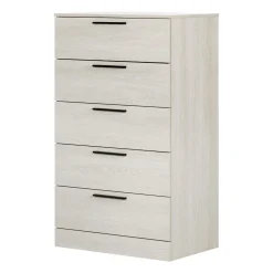 5-Drawer Chest - Step One Essential Winter Oak Storage Furniture