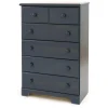 Clearance 5-Drawer Chest - Summer Breeze Blueberry Storage Furniture