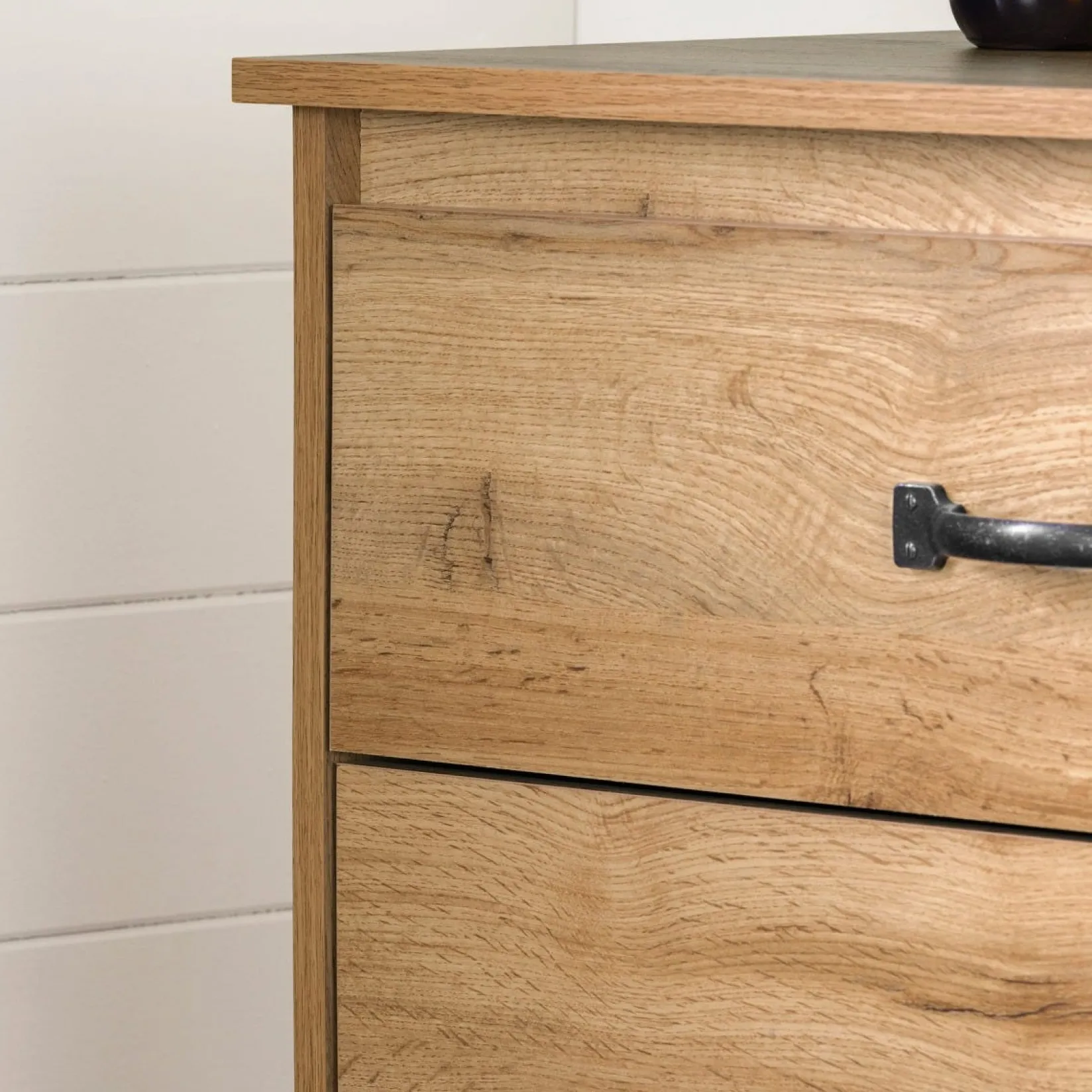 Discount 5-Drawer Chest - Tassio Nordik Oak Storage Furniture