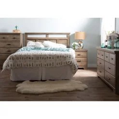 5-Drawer Chest - Versa Weathered Oak Storage Furniture