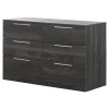 6-Drawer Double Dresser - Step One Essential Gray Oak Storage Furniture