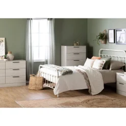 Discount 6-Drawer Double Dresser - Step One Essential Winter Oak Storage Furniture