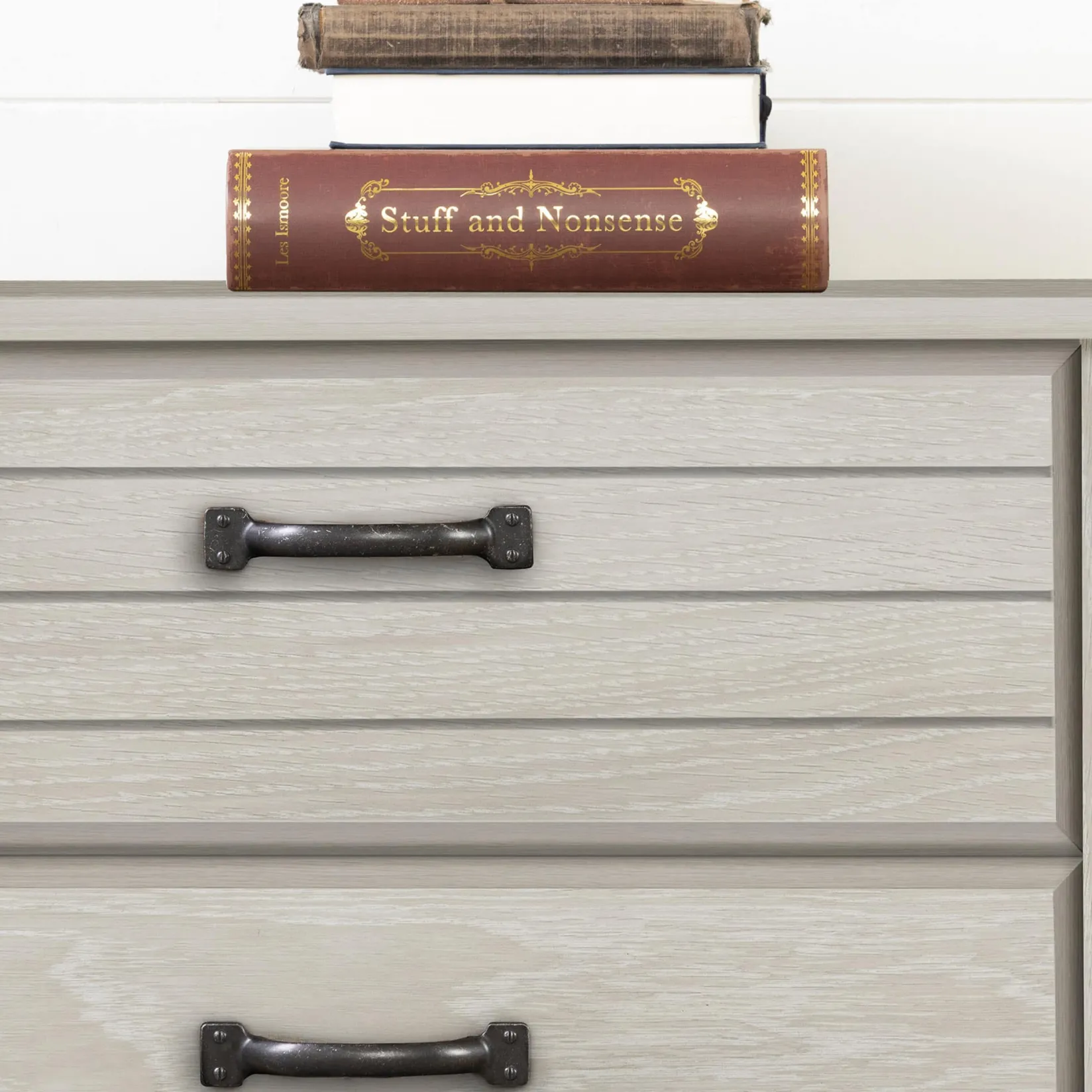 Hot 6-Drawer Double Dresser - Ulysses Winter Oak Storage Furniture