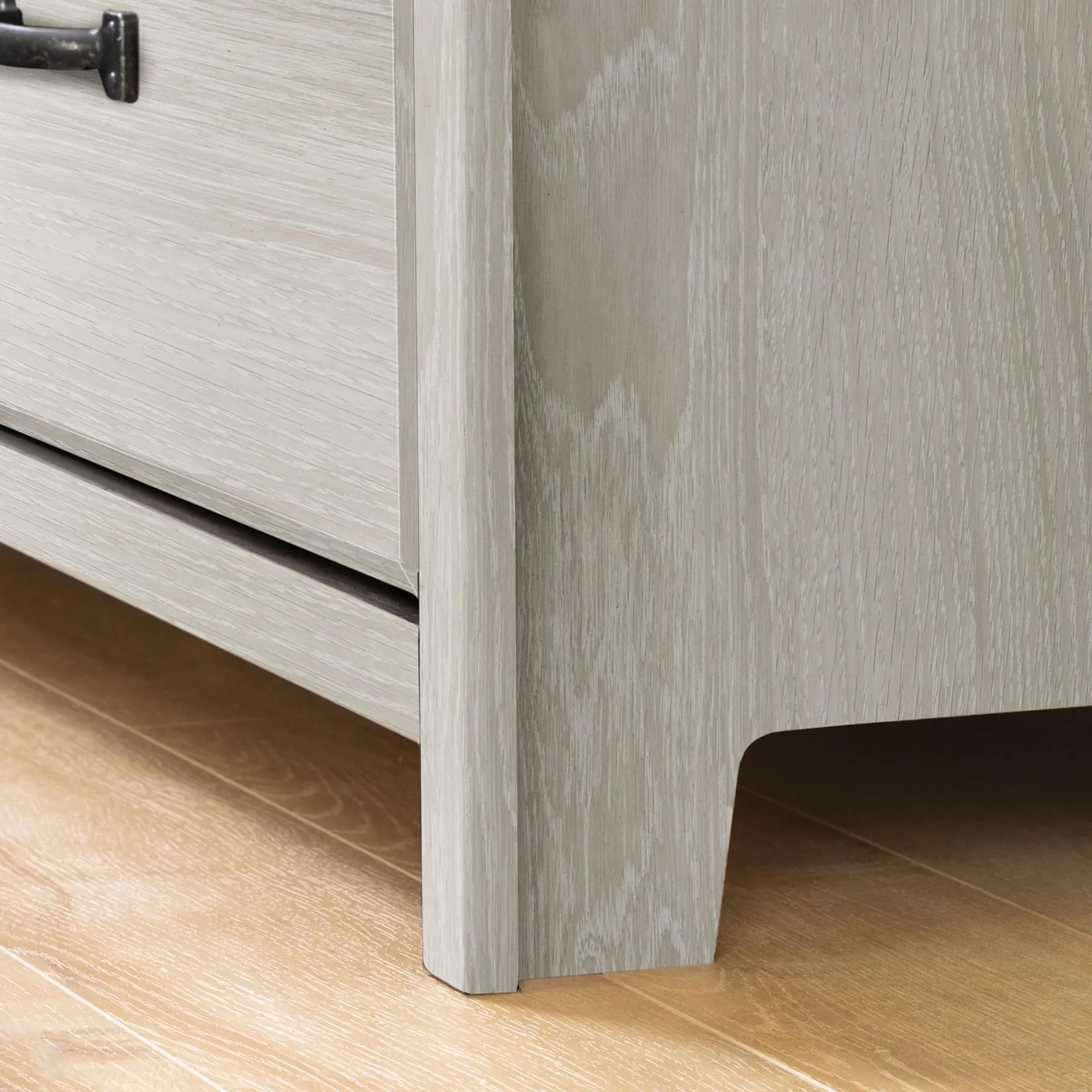 Hot 6-Drawer Double Dresser - Ulysses Winter Oak Storage Furniture