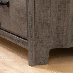 Outlet 6-Drawer Double Dresser Ulysses - Fall Oak Storage Furniture