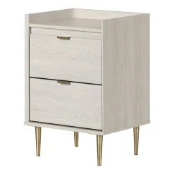 Clearance 2-Drawer Nightstand - Hype Winter Oak Nightstands