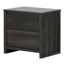2-Drawer Nightstand - Tao Gray Oak Nightstands