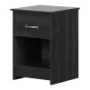 Clearance 1-Drawer Nightstand - Tassio Gray Oak Nightstands