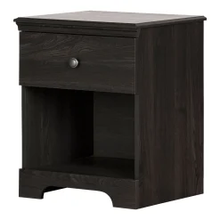 1-Drawer Nightstand - Zach Gray Oak Nightstands