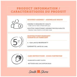 1-Drawer Nightstand - Zach Gray Oak Nightstands