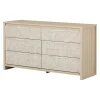 Sale 6-Drawers Dresser - - Munich Soft Elm and White Storage Furniture