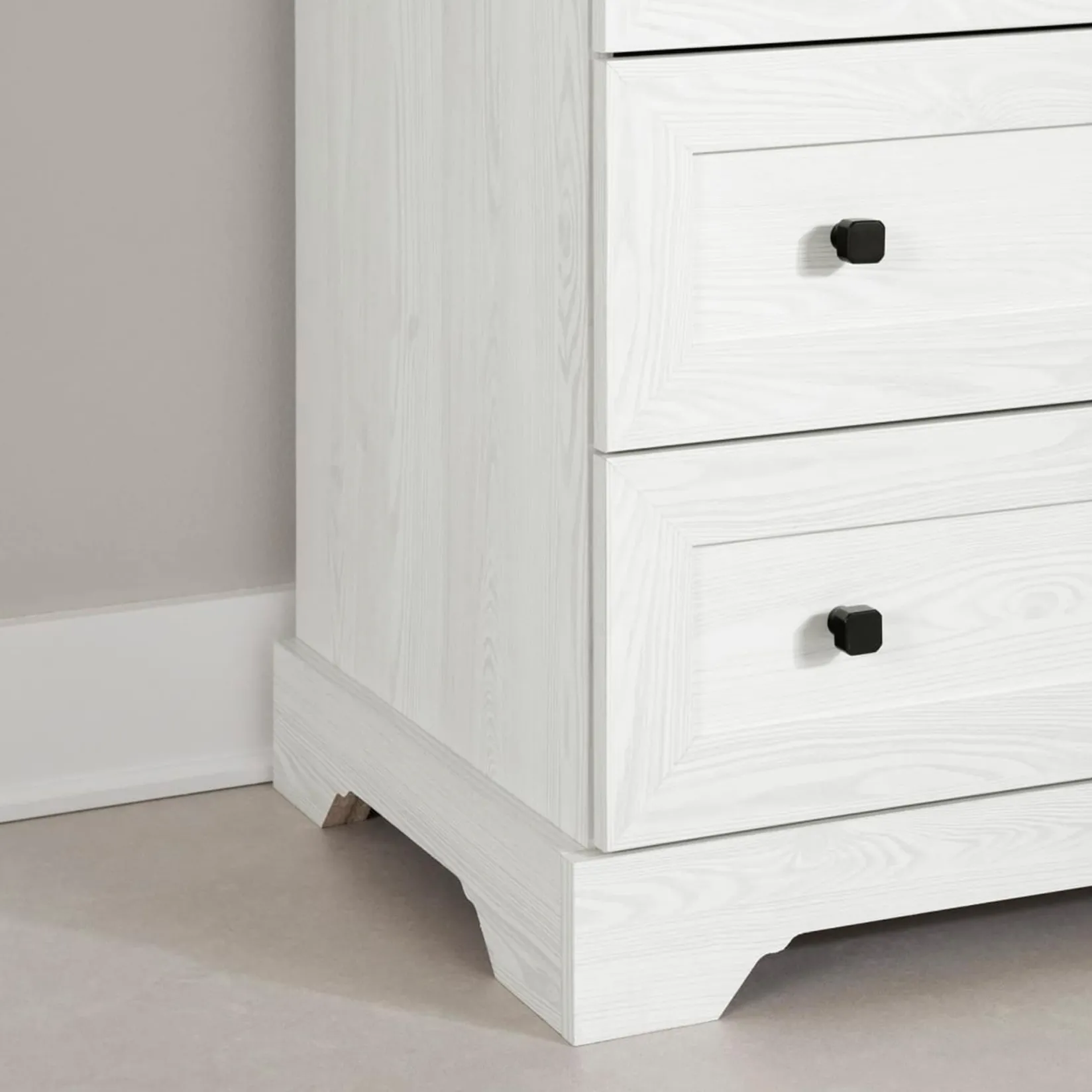 Storage Furniture>South Shore 6-Drawers Dresser - Hazen White Pine