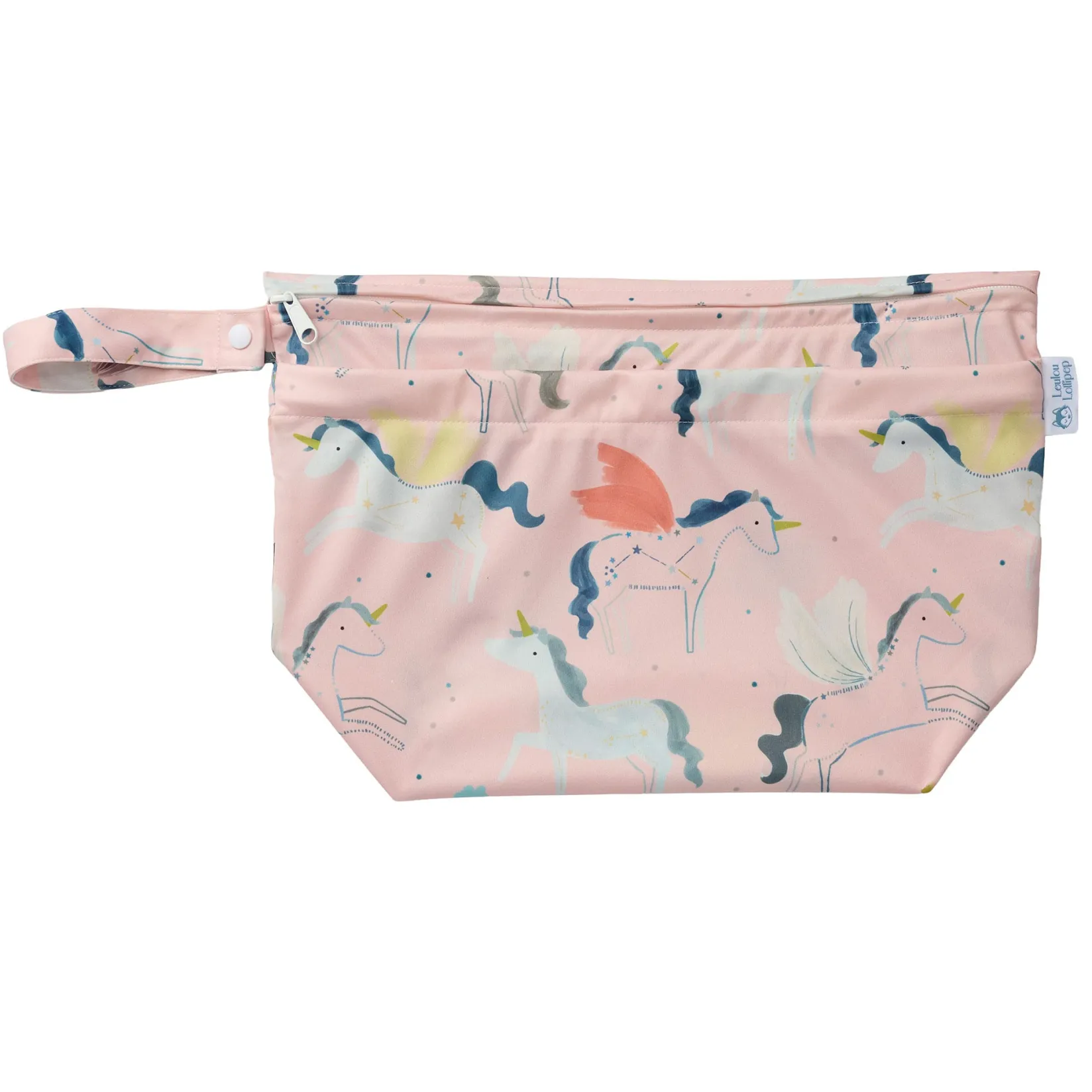 Diaper Bags|Diaper Bags>Loulou Lollipop Dry Bag-Unicorn Ballet