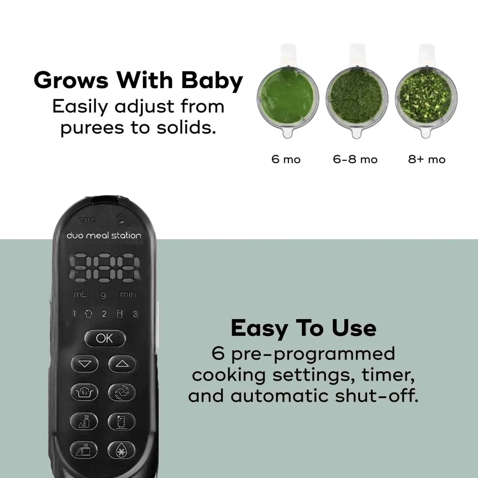 Cleaning & Food Preparation|Food Preparation>Babymoov Duo Meal Station Xl - Black