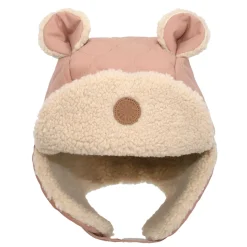 Beanies>Calikids Ear Aviator Hat 18m-3y Pink