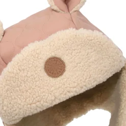 Beanies>Calikids Ear Aviator Hat 18m-3y Pink