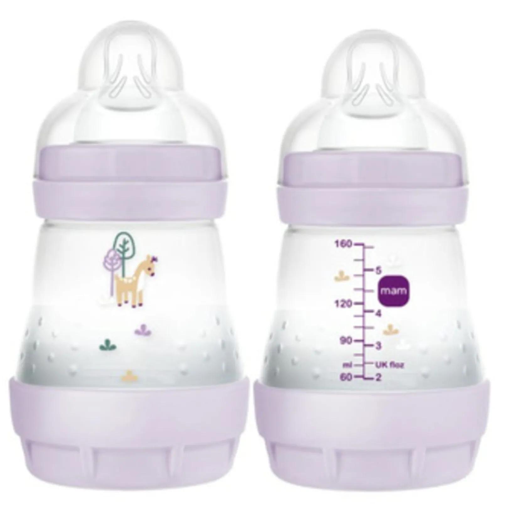 Best Easy Start Anti-Colic Bottle 5oz (2) - Pink Matte Breastfeeding|Bottles & Nipples