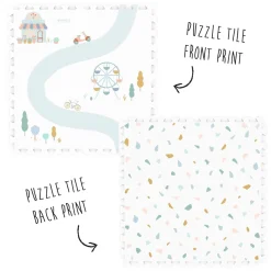 New EEVAA Puzzle Mat Village Developmental Toys|Play Mat