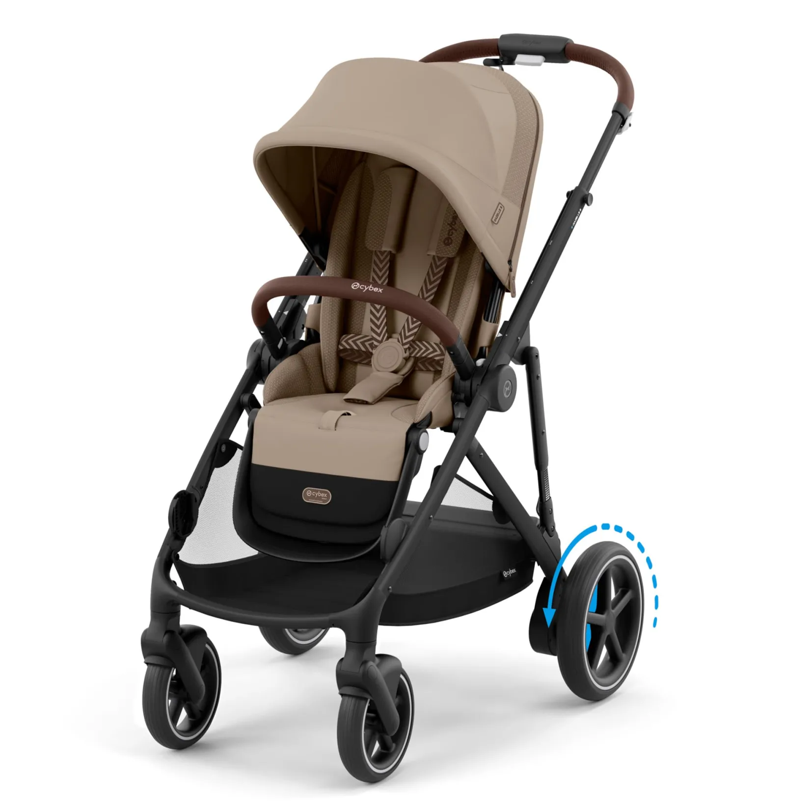 Strollers|Strollers & Trailers>Cybex eGazelle S Electronic Assist Stroller - Black / Almond