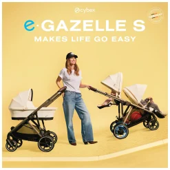 Hot eGazelle/Gazelle S Second Seat - Almond Beige Kids Strollers|Strollers & Trailers