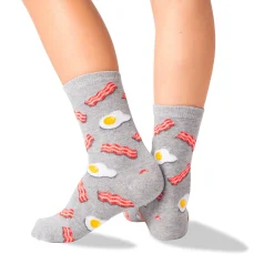 Sale Eggs and Bacon Socks 4-12y Kids/BOY Socks|Underwear & Socks