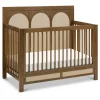 Cribs & Mattresses|Cribs & Mattresses>Namesake Eloise 4-in-1 Convertible Crib - Walnut & Performance Sand Eco-Weave