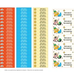 Discount Essential Labels - Retro Kids Personalized Name Labels|Personalized Name Labels