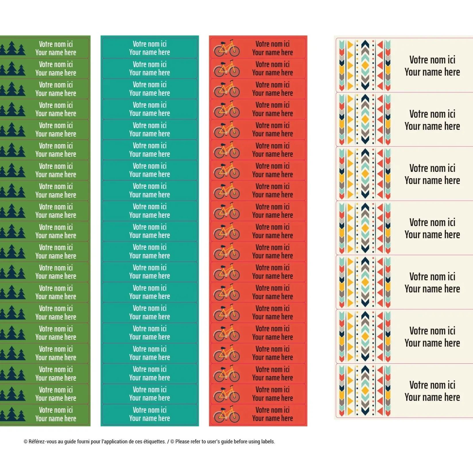 Personalized Name Labels|Personalized Name Labels>Clement - Impressions Essential Name Labels - Camp