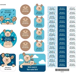 Online Essential Name Labels – Cachou Kids Personalized Name Labels|Personalized Name Labels