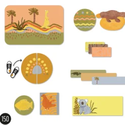 Clearance Essential Name Labels - Desert Kids Personalized Name Labels|Personalized Name Labels