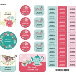 Online Essential Name Labels – Garden Kids Personalized Name Labels|Personalized Name Labels