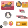 Personalized Name Labels|Personalized Name Labels>Clement - Impressions Essential Name Labels - Llamas