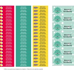 Essential Name Labels – Mermaids Kids Personalized Name Labels|Personalized Name Labels