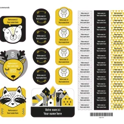 Personalized Name Labels|Personalized Name Labels>Clement - Impressions Essential Name Labels – Scandinavian