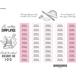 Discount Essential Name Labels – School pink Kids Personalized Name Labels|Personalized Name Labels