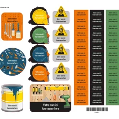 Personalized Name Labels|Personalized Name Labels>Clement - Impressions Essential Name Labels - Tools