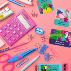 Sale Essential Name Labels - Tropical Kids Personalized Name Labels|Personalized Name Labels