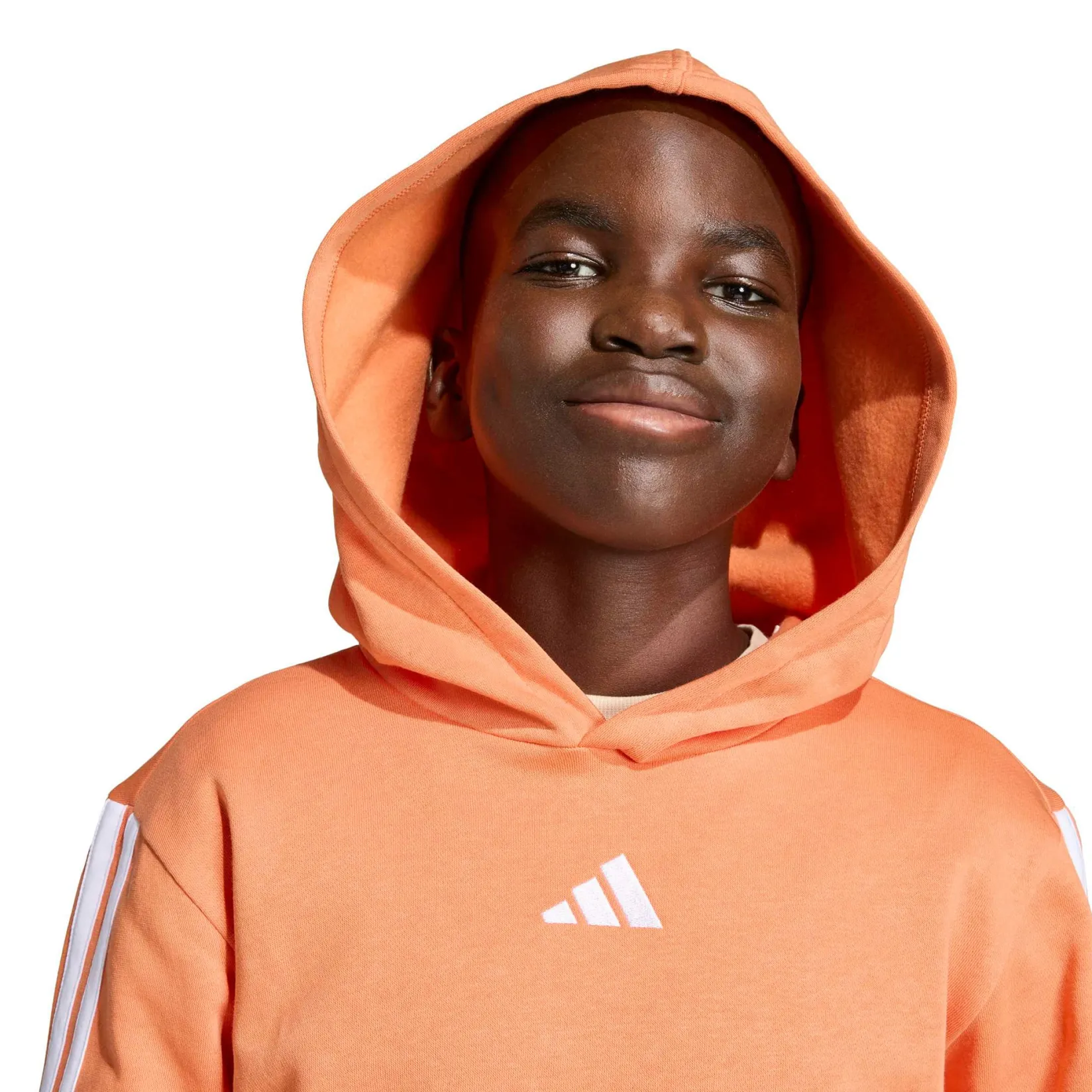 Sportswear|Fleeces And Sweatshirts>Adidas Essentials Hoodie 8-16y Orange